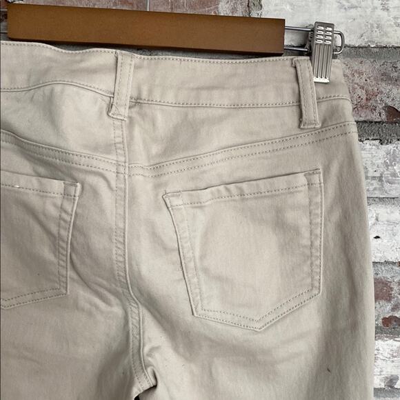 D. Jeans Beige Skinny Jeans Size 4 - Picture 4 of 5